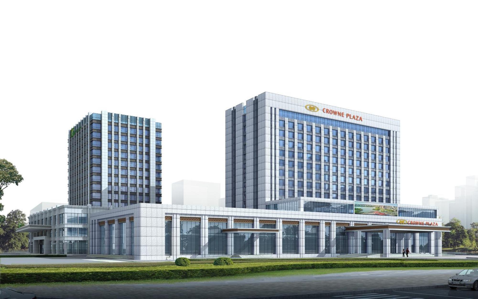ホテル Crowne Plaza Lanzhou New Area By Ihg エクステリア 写真