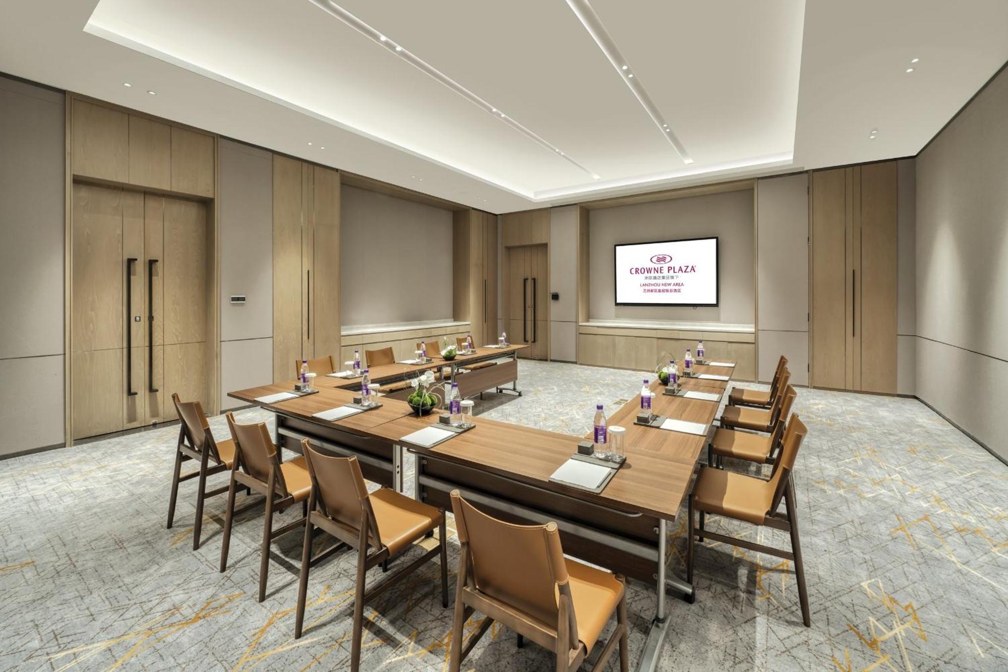 ホテル Crowne Plaza Lanzhou New Area By Ihg エクステリア 写真