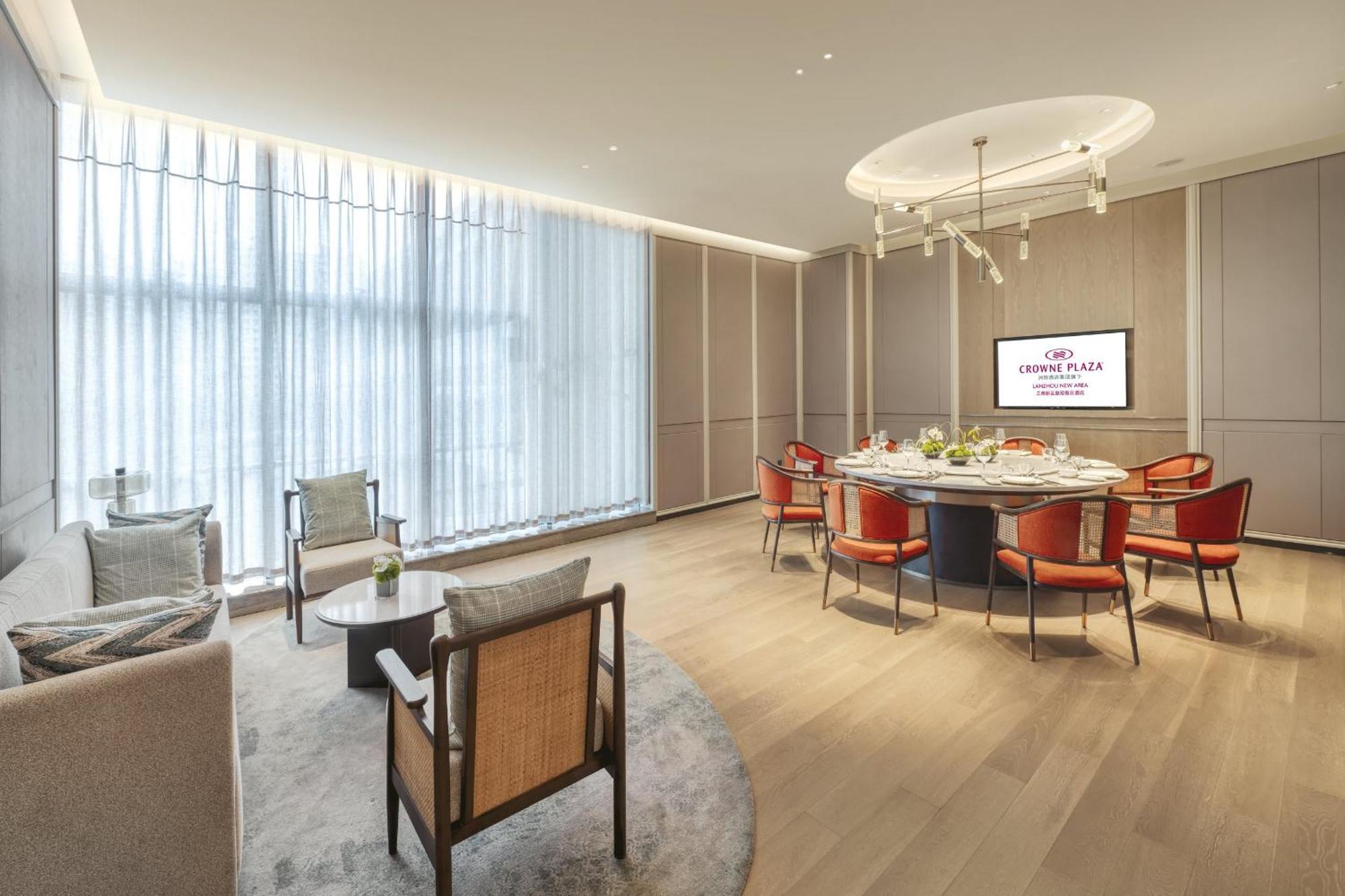 ホテル Crowne Plaza Lanzhou New Area By Ihg エクステリア 写真